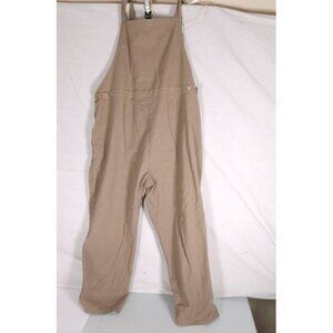 Eileen Fisher Womens Organic Cotton Hemp Overalls XL Utility Minimalist